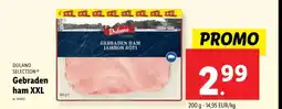 Lidl Gebraden ham XXL aanbieding