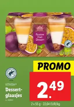 Lidl Dessert- glaasjes aanbieding