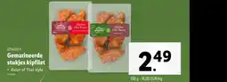 Lidl Gemarineerde stukjes kipfilet aanbieding