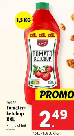 Lidl Tomaten- ketchup XXL aanbieding