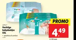 Lidl Vochtige babydoekjes XXL aanbieding