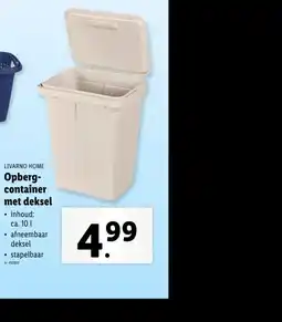 Lidl Opberg- container met deksel aanbieding