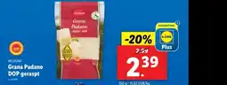 Lidl Grana Padano DOP geraspt aanbieding