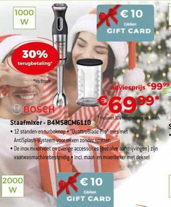 Exellent Bosch Staafmixer - B4MS8CM6110 aanbieding