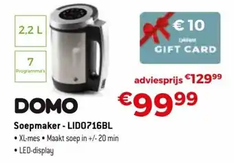 Domo Soepmaker - LID0716BL