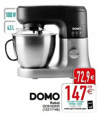 Cora Domo elektro robot do9182kr aanbieding