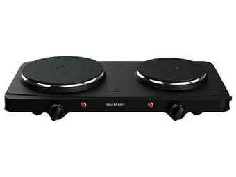 Lidl Silvercrest Kitchen Tools Dubbele kookplaat, max. 2500 W aanbieding