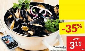 Intermarché Verse mosselen triton aanbieding