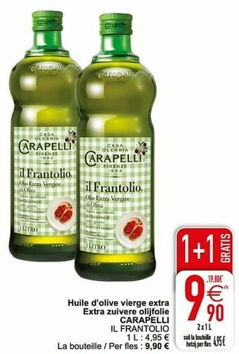 Cora Huile d’olive vierge extra extra zuivere olijfolie carapelli il frantolio aanbieding