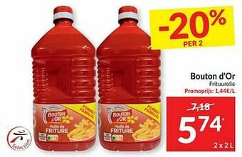 Intermarché Bouton d`or frituurolie aanbieding