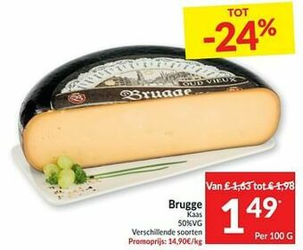 Intermarché Brugge kaas aanbieding