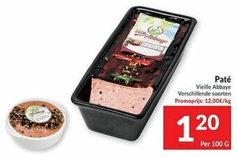 Intermarché Paté vieille abbaye aanbieding