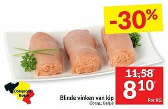 Intermarché Blinde vinken van kip aanbieding