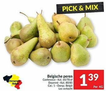 Intermarché Belgische peren aanbieding