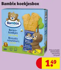 Kruidvat Bambix koekjesbox aanbieding