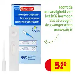 Kruidvat Zwangerschapstest Test De grossesse Schwangerschaftstest