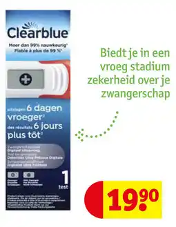 Kruidvat Clearblue aanbieding