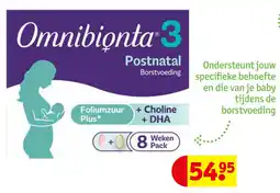 Kruidvat Omnibionta 3 Postnatal aanbieding