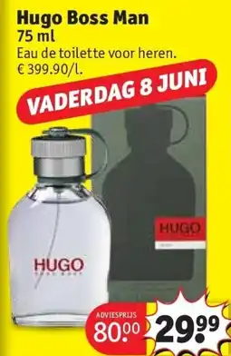 Kruidvat Hugo Boss Man aanbieding