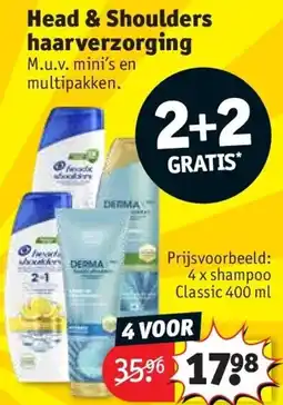 Kruidvat Head & Shoulders haarverzorging aanbieding