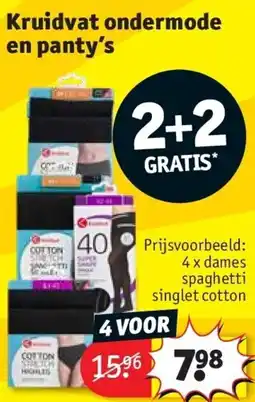 Kruidvat Kruidvat ondermode en panty's aanbieding
