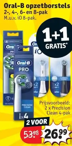 Kruidvat Oral-B opzetborstels aanbieding