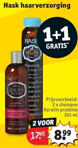 Kruidvat Hask haarverzorging aanbieding