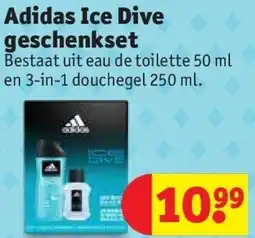 Kruidvat Adidas Ice Dive geschenkset aanbieding