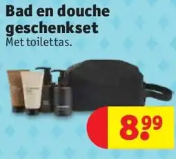Kruidvat Bad en douche geschenkset Met toilettas. aanbieding