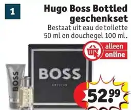 Kruidvat Hugo Boss Bottled geschenkset aanbieding