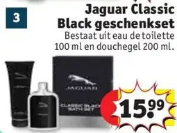 Kruidvat Jaguar Classic Black geschenkset aanbieding