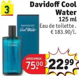 Kruidvat Davidoff Cool Water aanbieding
