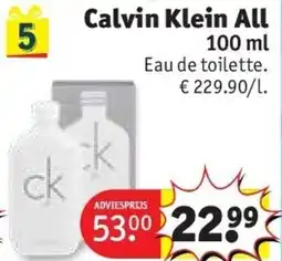 Kruidvat Calvin Klein All aanbieding