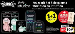 Kruidvat Wilkinson en Intuition aanbieding