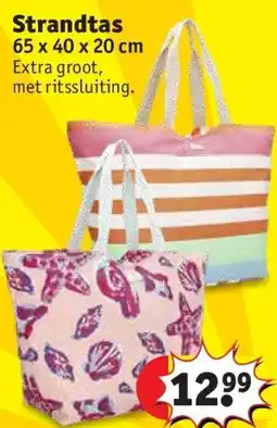 Kruidvat Strandtas aanbieding