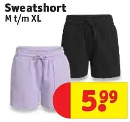 Kruidvat Sweatshort M t/m XL aanbieding