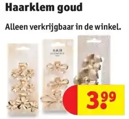 Kruidvat Haarklem goud aanbieding