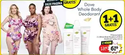 Kruidvat 2 x Whole Body Raspberry & Rose deodorant spray 150 ml aanbieding