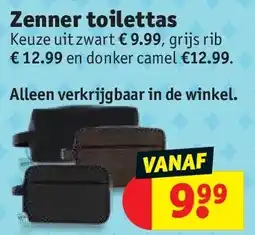 Kruidvat Zenner toilettas aanbieding