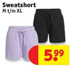 Kruidvat Sweatshort aanbieding