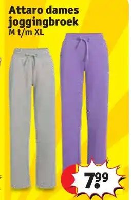 Kruidvat Attaro dames joggingbroek aanbieding