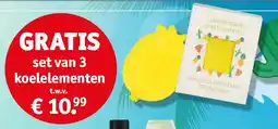 Kruidvat set van 3 koelelementen aanbieding