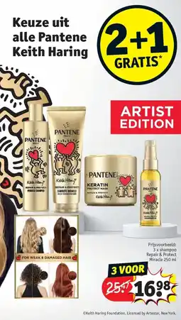 Kruidvat Pantene Keith Haring aanbieding