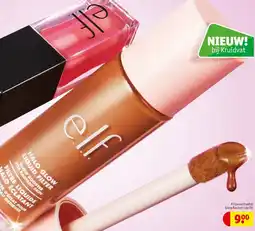 Kruidvat e.l.f glow reviver lip oil aanbieding