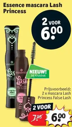 Kruidvat Essence mascara Lash Princess aanbieding
