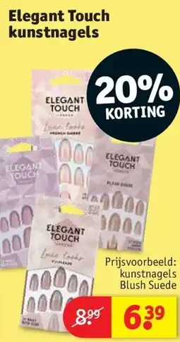 Kruidvat Elegant Touch kunstnagels aanbieding