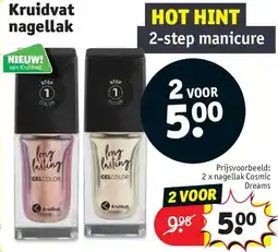 Kruidvat Kruidvat nagellak aanbieding