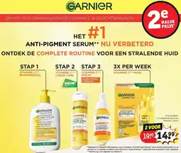 Kruidvat Garnier vitamie C & gezichtsmaskers aanbieding