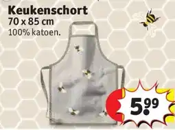 Kruidvat Keukenschort aanbieding