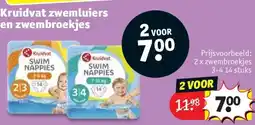 Kruidvat Kruidvat zwemluiers en zwembroekjes aanbieding